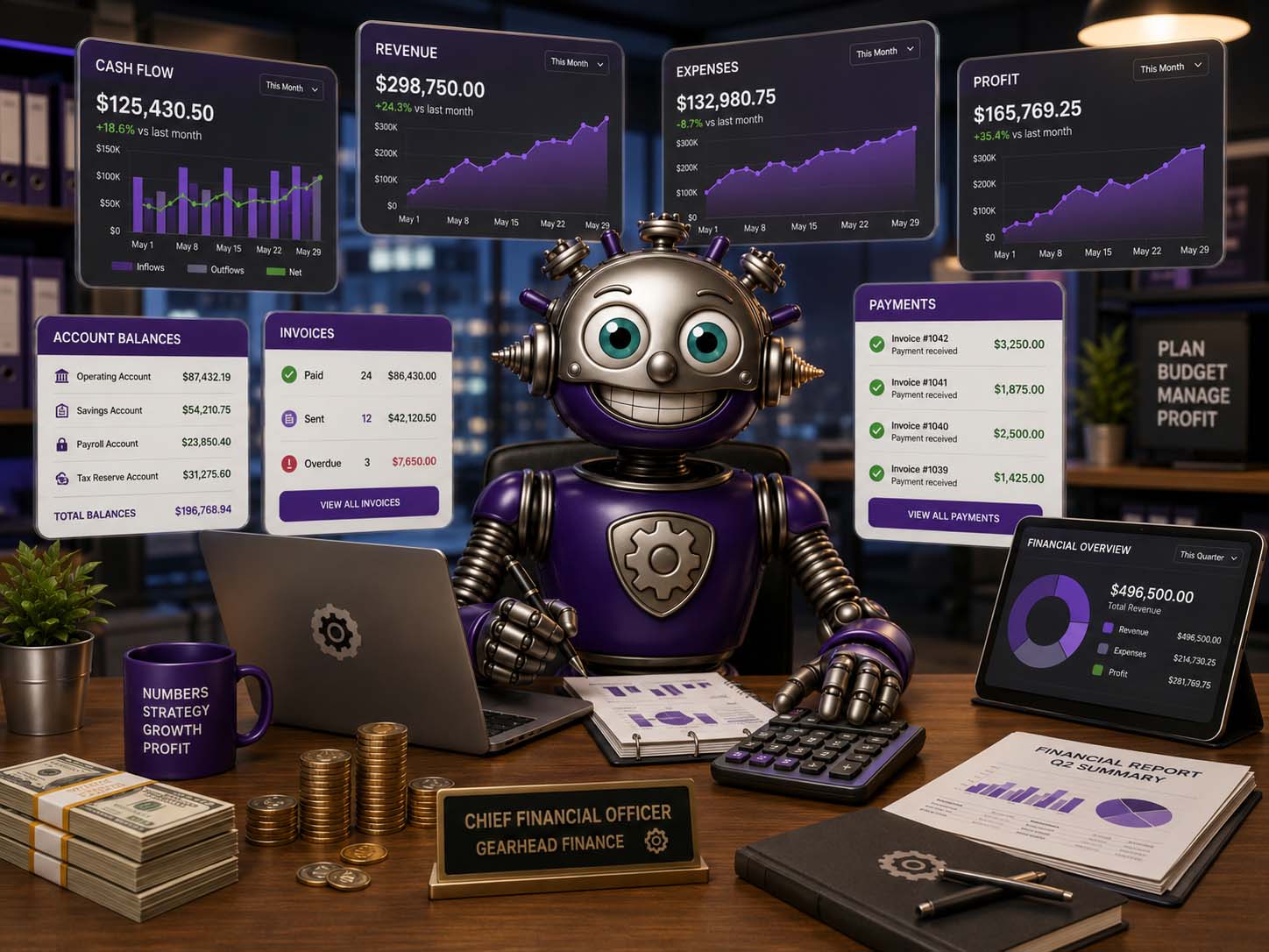 Finance Desk