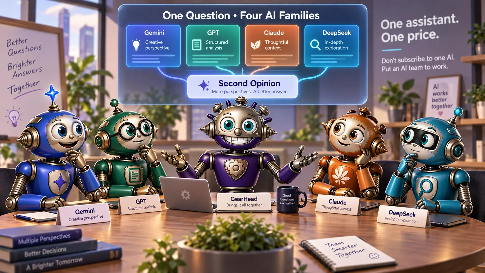 GearHead bringing several AI model families together in one assistant